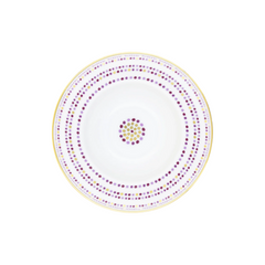 Villa Toscana Limoges Porcelain Spaghetti Plate, Cassis