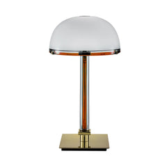 Belboi Murano Glass Table Lamp with Gold-Plated Metal Base
