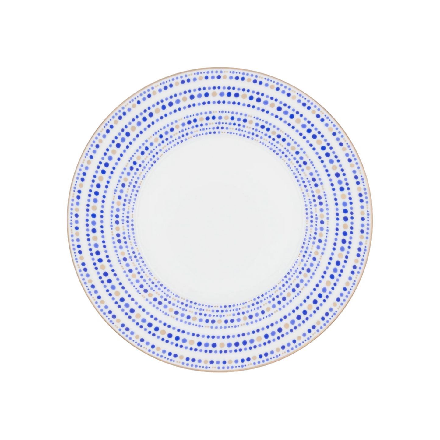 Robert Haviland & C. Parlon Villa Toscana | Dinner Plate: Fine Limoges porcelain with geometric border motif and smooth, glazed finish, ideal for serving main courses with modern refinement | Tableware & Serveware / Plates | 2Jour Concierge, your luxury lifestyle shop
