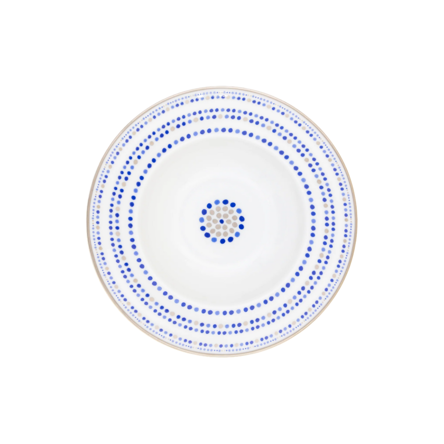 Robert Haviland & C. Parlon Villa Toscana | Spaghetti Plate: Fine Limoges porcelain with concentric geometric motif and smooth, glazed finish, ideal for pasta dishes and Mediterranean servings | Tableware & Serveware / Soup Plates | 2Jour Concierge, your luxury lifestyle shop