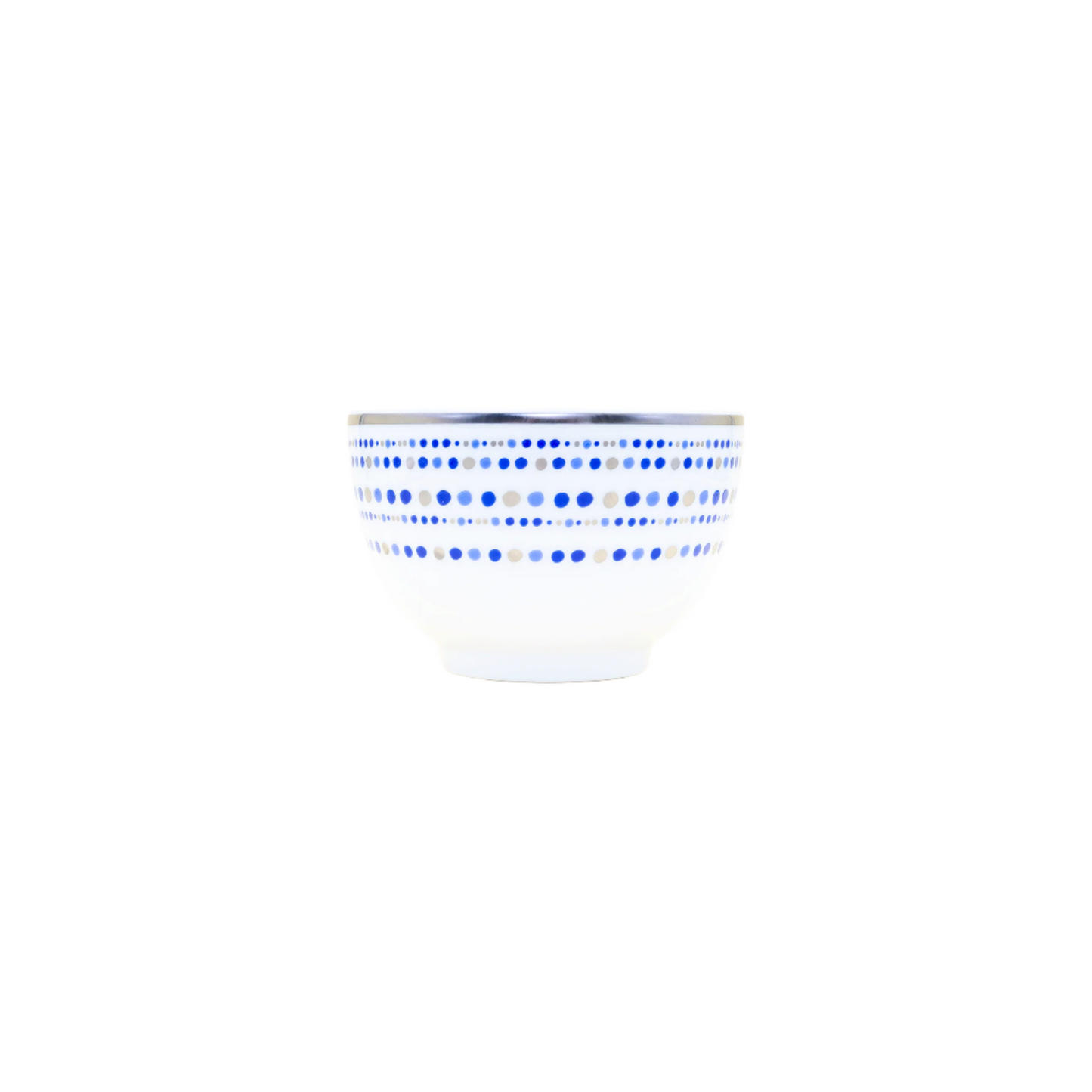 Robert Haviland & C. Parlon Villa Toscana | Chinese Rice Bowl: Fine Limoges porcelain with geometric border motif and smooth, glazed finish, ideal for rice, sides, or composed small dishes | Tableware & Serveware / Bowls | 2Jour Concierge, your luxury lifestyle shop