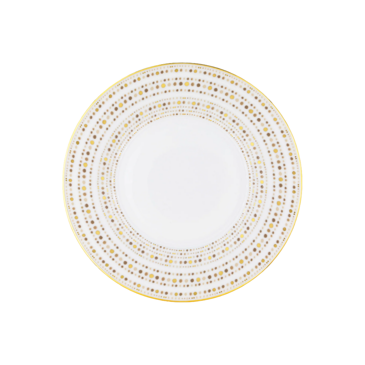 Robert Haviland & C. Parlon Villa Toscana | Dinner Plate: Fine Limoges porcelain with geometric border motif and smooth, glazed finish, ideal for serving main courses with modern refinement | Tableware & Serveware / Plates | 2Jour Concierge, your luxury lifestyle shop