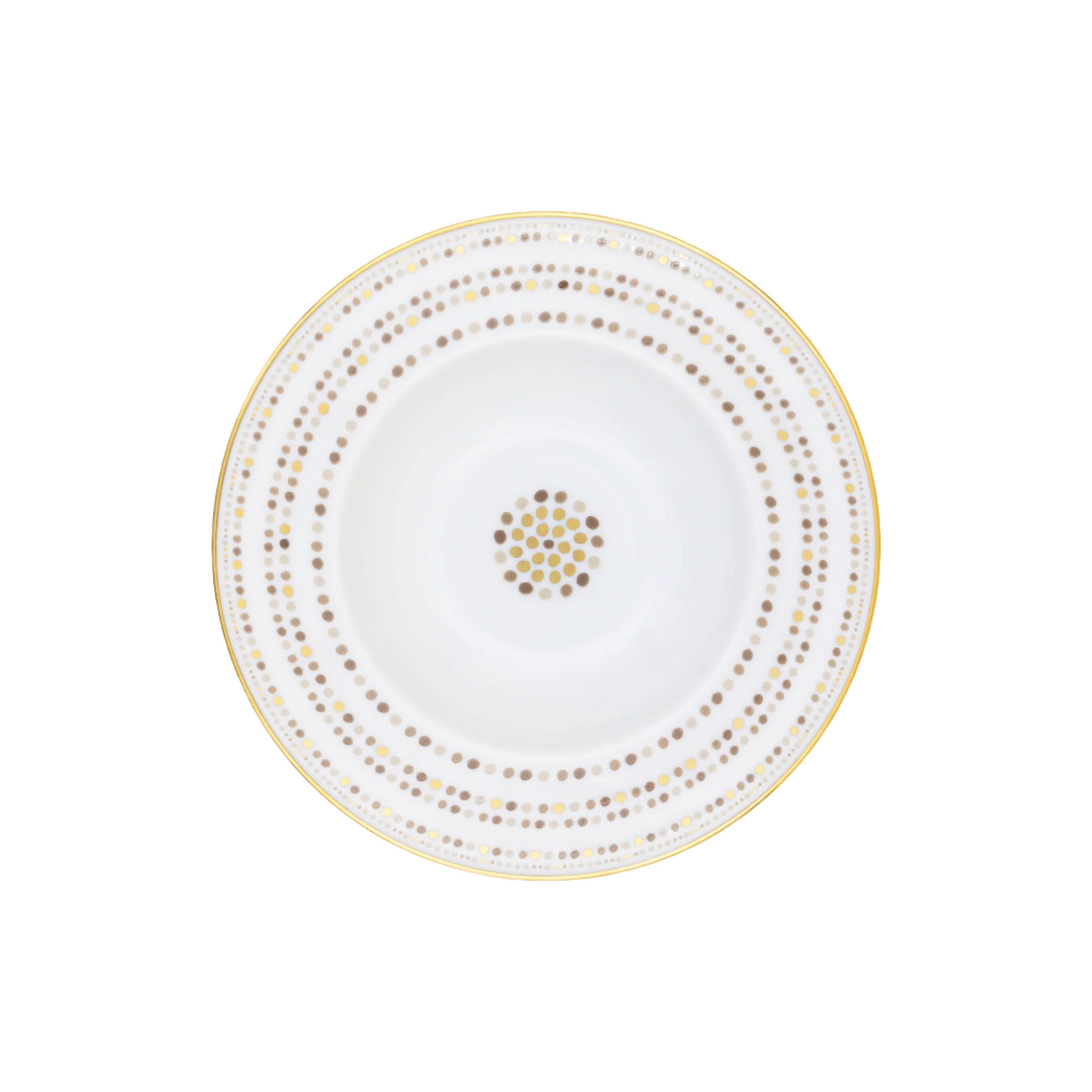 Robert Haviland & C. Parlon Villa Toscana | Spaghetti Plate: Fine Limoges porcelain with concentric geometric motif and smooth, glazed finish, ideal for pasta dishes and Mediterranean servings | Tableware & Serveware / Soup Plates | 2Jour Concierge, your luxury lifestyle shop