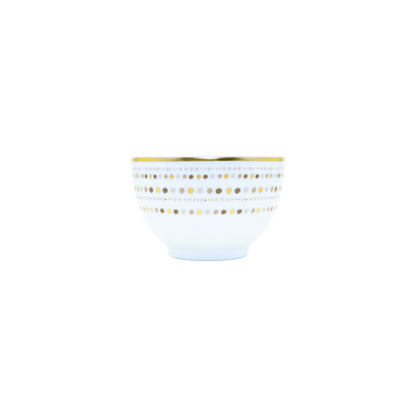 Villa Toscana Limoges Porcelain Chinese Rice Bowl, Mastic