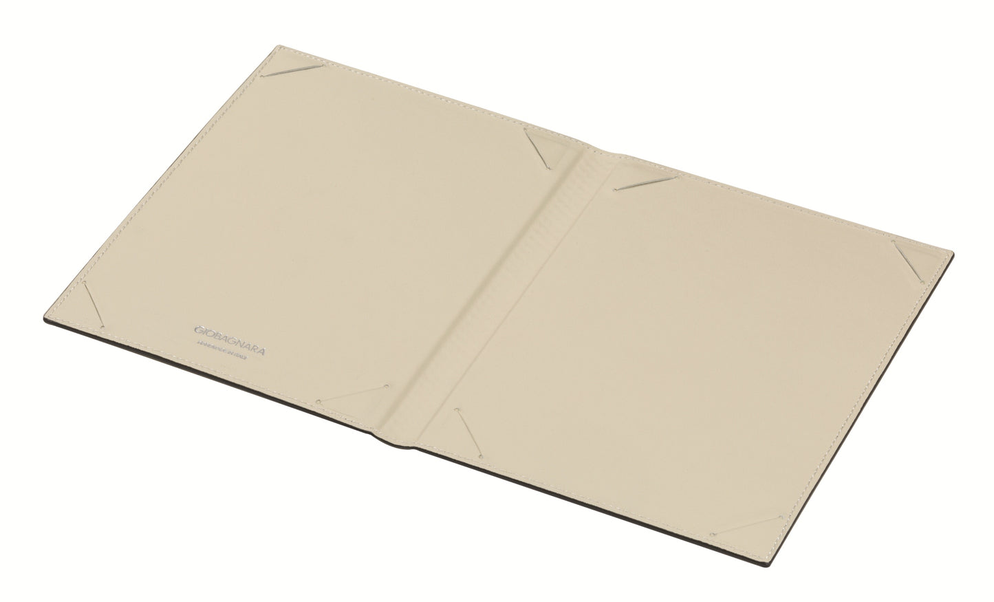 Bis Leather Double Menu Holder with Soft Padding on the Cover Side