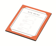 Tavola 1 Leather Menu Holder