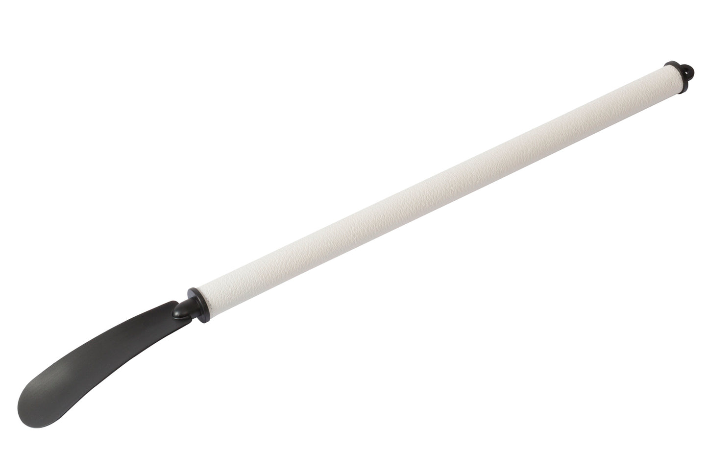 Giobagnara Icaro shoehorn | Metal structure available in various finishes with a fine leather grip | Available in regular and long versions for versatile use | A sleek and practical accessory with refined detailing | Home accessories | 2Jour Concierge, your luxury lifestyle shop