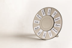 Aspen Round Leather Seating Chart