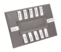 Aspen Rectangular Leather Seating Chart