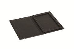 Leather-Covered Change & Receipt Holder