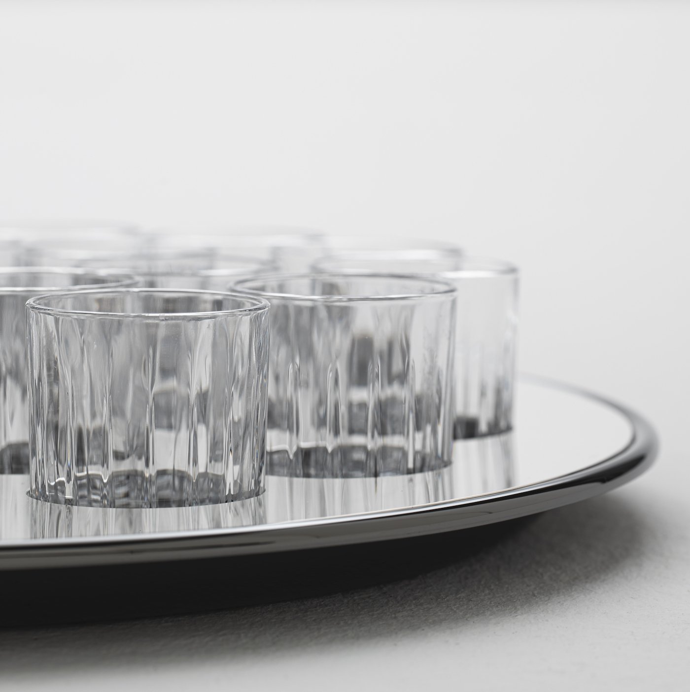 Zanetto Silver and Titanium Plated Liquor Set | Exquisite Design, High-Quality Craftsmanship | Stylish Addition to Your Barware Collection | Explore a Range of Luxury Bar Accessories at 2Jour Concierge, #1 luxury high-end gift & lifestyle shop