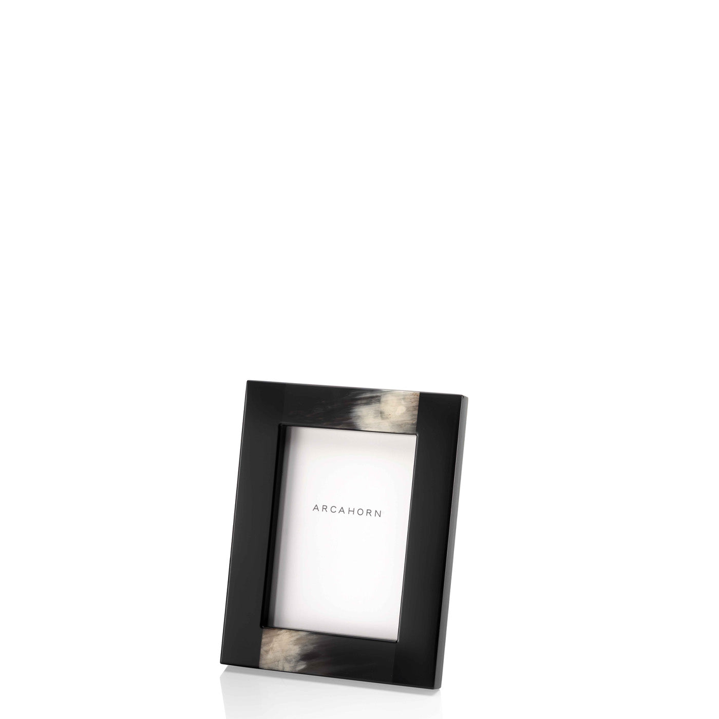 Medea Picture Frame by Arcahorn | Picture frame made of dark horn and wood with a lacquered black gloss finish | Home Decor and Picture Frames | 2Jour Concierge, your luxury lifestyle shop