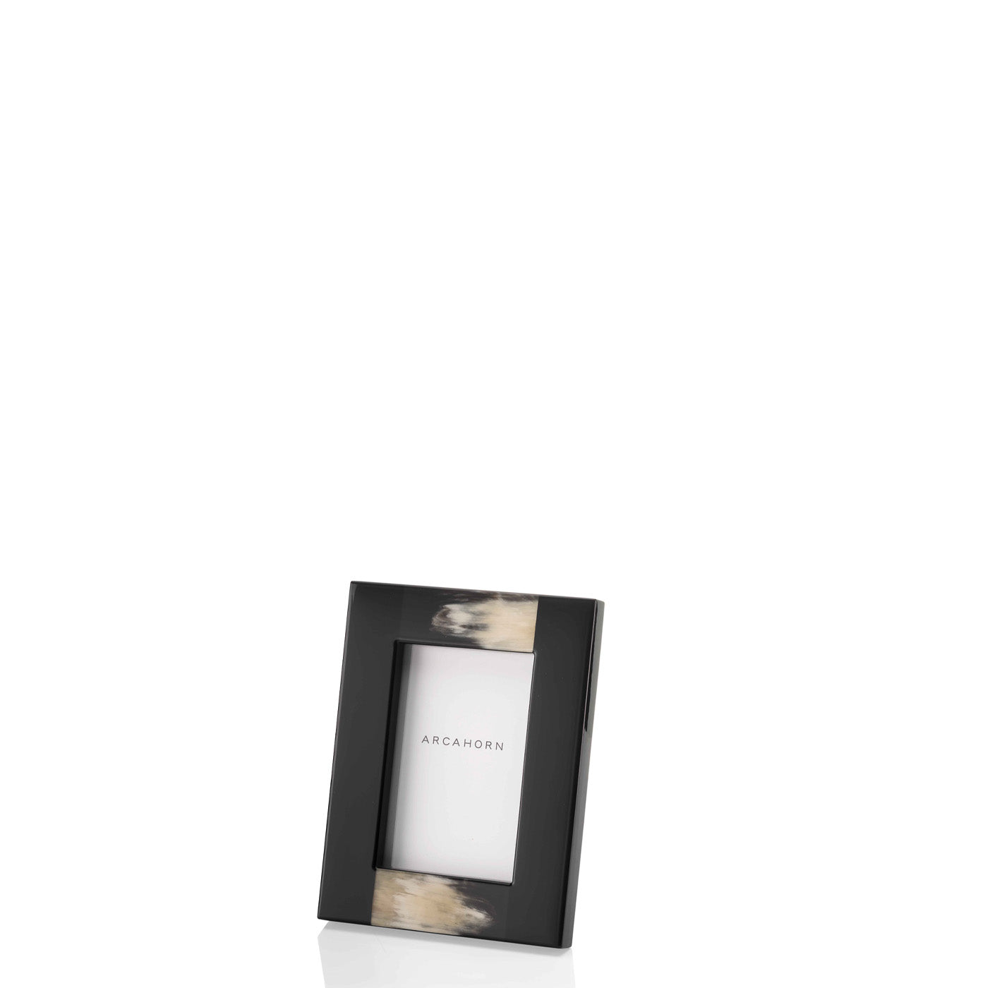 Medea Picture Frame by Arcahorn | Picture frame made of dark horn and wood with a lacquered black gloss finish | Home Decor and Picture Frames | 2Jour Concierge, your luxury lifestyle shop