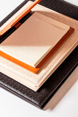 x Elie Saab Monogram Leather Notepad Holder with Padded Finish and Suede Lining