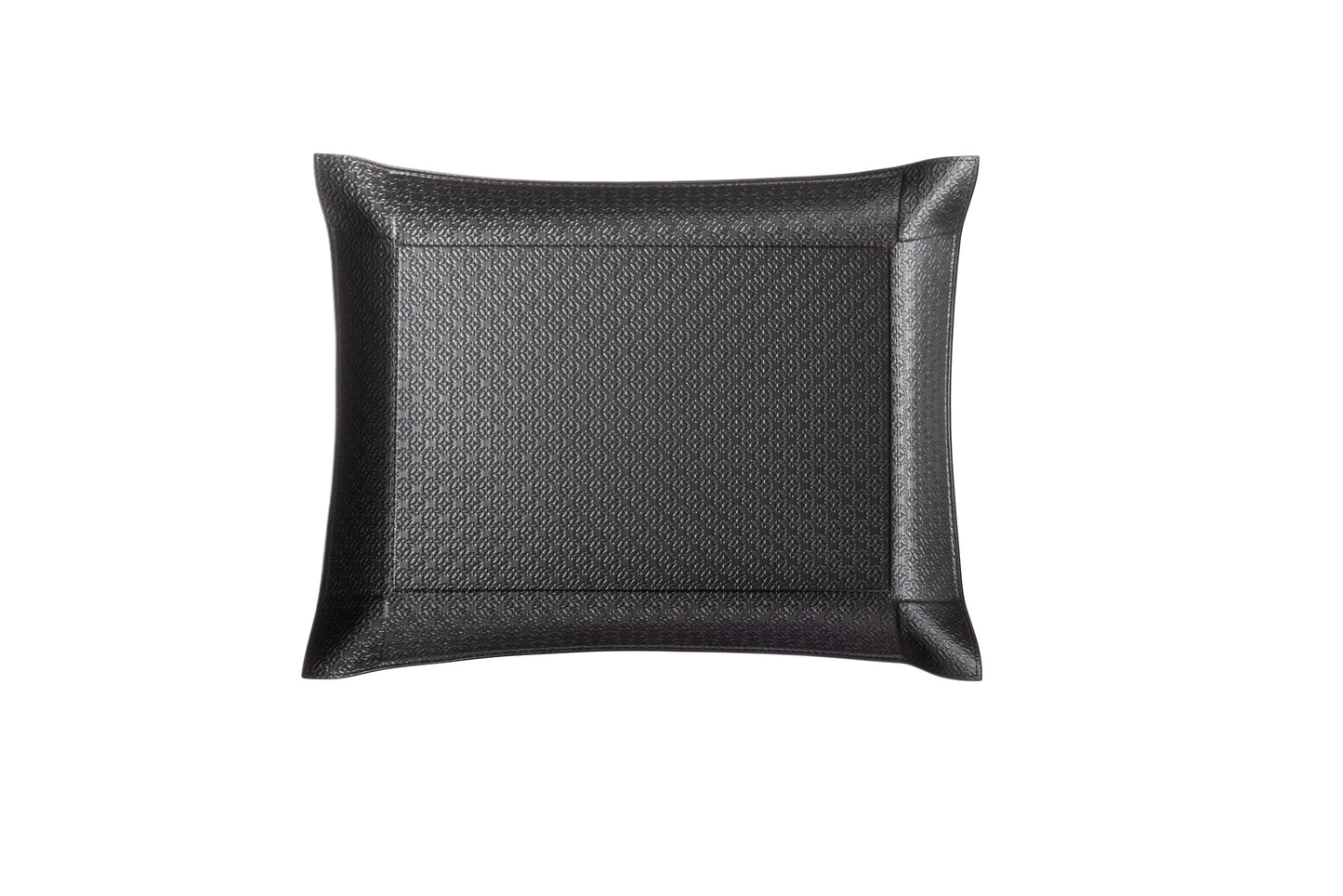 x Elie Saab Leather-Lined Monogram Valet Tray Rectangular XL w Bendable Sides