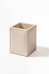 x Elie Saab Monogram Leather Pen Holder