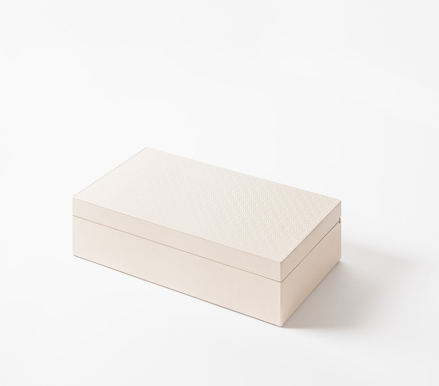 x Elie Saab Leather-Covered Cedar Wood Tea Box