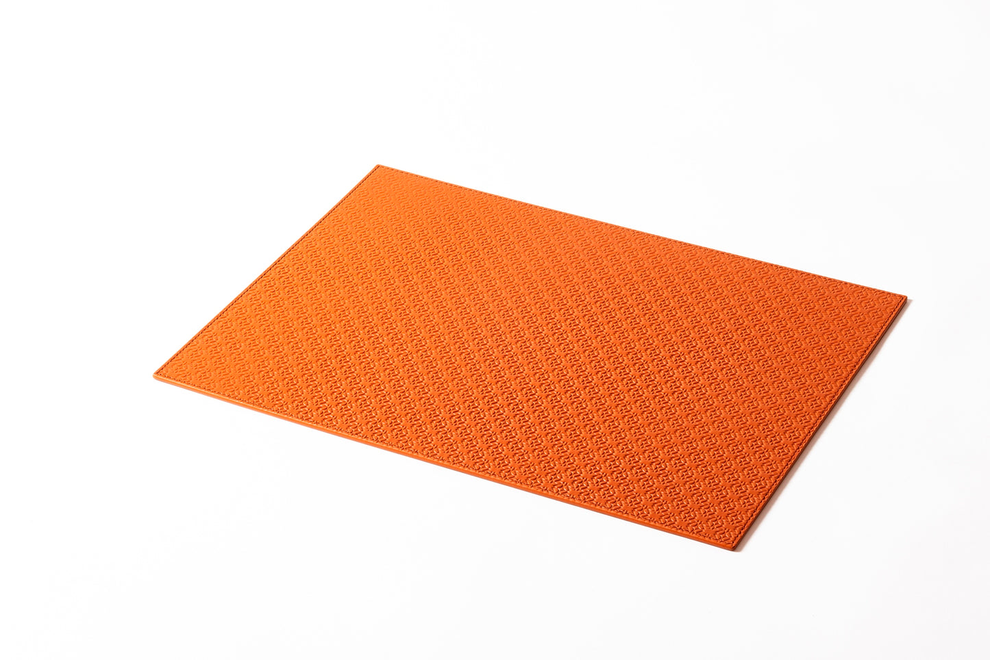 Giobagnara x Elie Saab Monogram Placemat | Leather placemat featuring the Elie Saab Monogram pattern | Tableware and Decor | 2Jour Concierge, your luxury lifestyle shop