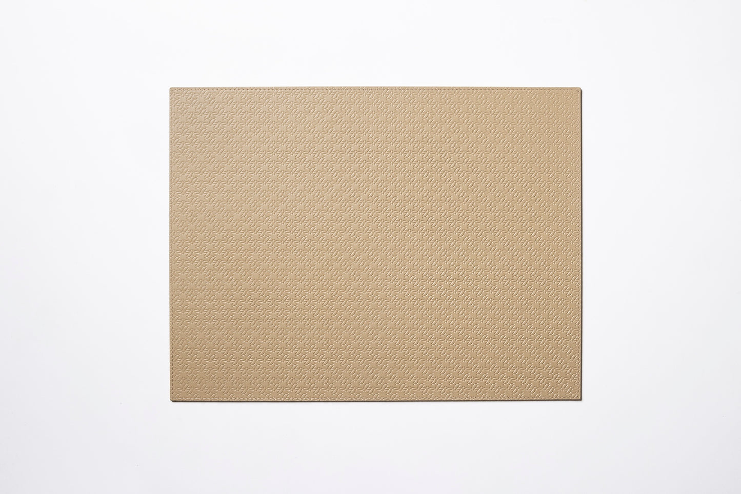 Giobagnara x Elie Saab Monogram Placemat | Leather placemat featuring the Elie Saab Monogram pattern | Tableware and Decor | 2Jour Concierge, your luxury lifestyle shop
