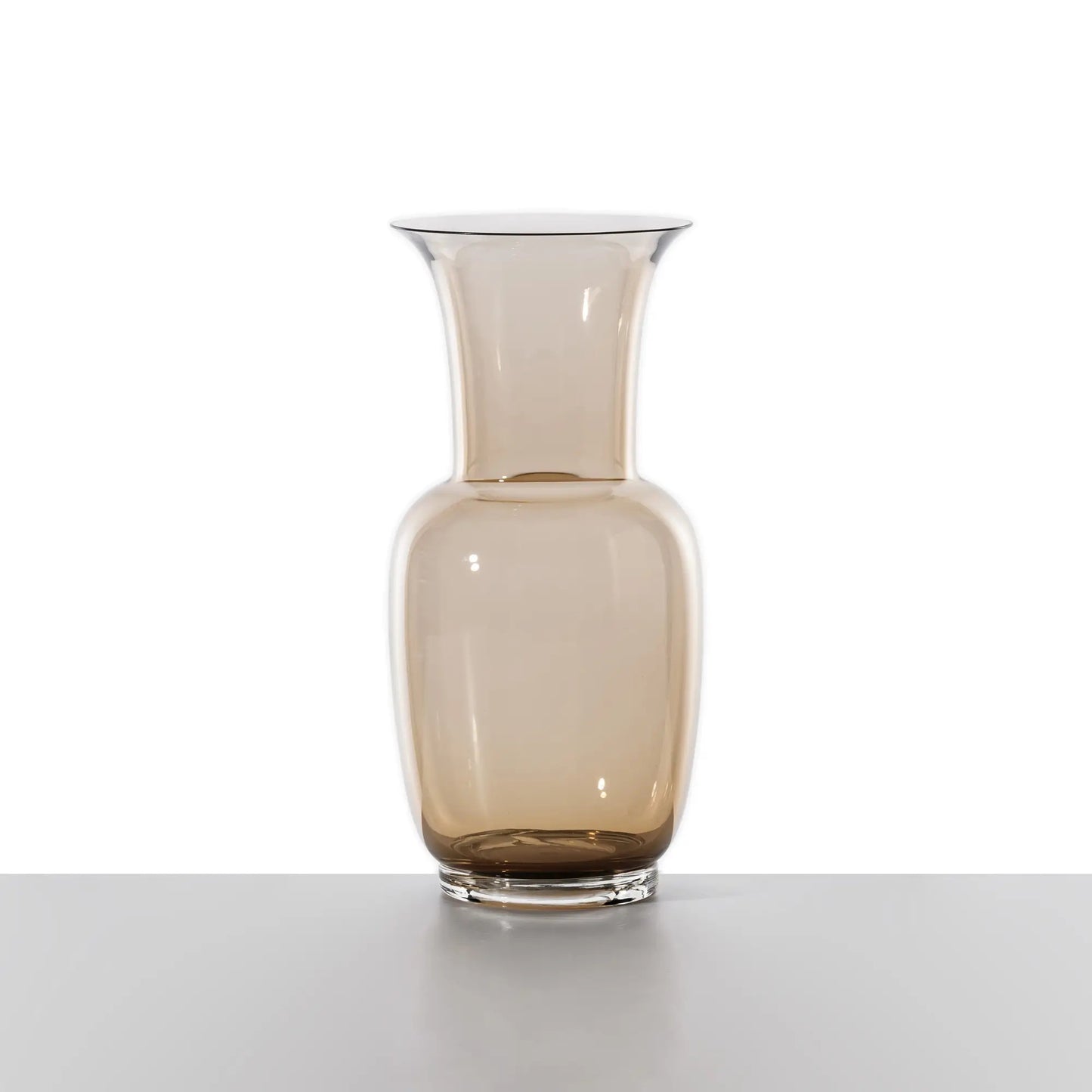 Venini Opalino Vase | A timeless Murano glass vase embodying purity and essential, perfect lines | Handmade and mouth-blown, this iconic piece has graced exhibitions and publications worldwide for over eighty years | First designed in 1932, Opalino represents the enduring elegance and craftsmanship of Venini | A refined statement for sophisticated interiors | Design by Venini | Tableware & decorative objects | 2Jour Concierge, your luxury lifestyle shop