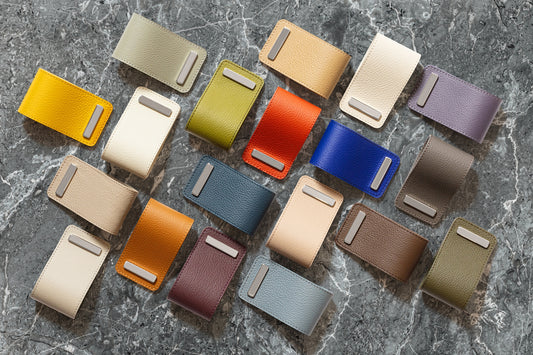 Giobagnara x Poltrona Frau Leather Napkin Ring | All-Leather Structure with Polished Chrome Closing | Elevates Table Decor with Subtle Elegance | Made in Pelle Frau® Leather | Discover Luxury Table Accessories at 2Jour Concierge, #1 luxury high-end gift & lifestyle shop