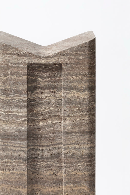 x Glenn Sestig Lloyd Sol en marbre travertin pour ordinateur portable | Support de livre