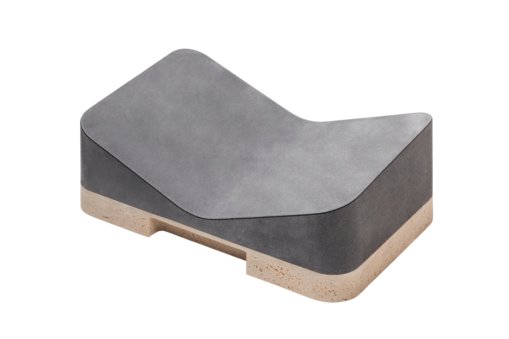 Giobagnara x Glenn Sestig Lloyd Bookstand | Versatile bookstand crafted in luxurious leather and solid wood—choose between dark-stained Canaletto walnut or wenge finishes—and also available in leather with travertine marble or full travertine marble constructions | Crafted in Italy by Giobagnara in collaboration with designer Glenn Sestig | Home Decor / Desk Accessories | 2Jour Concierge, your luxury lifestyle shop