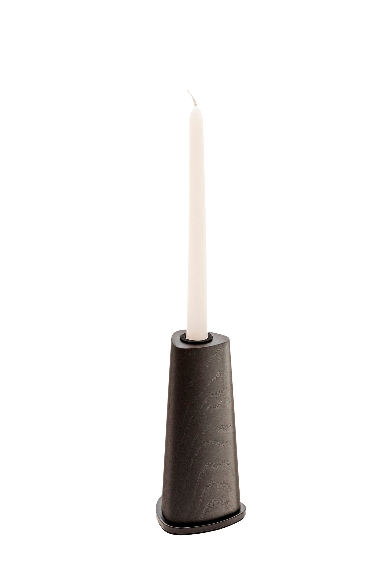 Giobagnara x Glenn Sestig Rockwell candle holder – wood | Sophisticated candle holder crafted from wood in dark walnut or wenge finishes | Features a brushed bronze or brushed brass metal base | A sleek design merging natural warmth and refined structure | Available in mini, small, medium, and large sizes | Home decor & candle holders | 2Jour Concierge, your luxury lifestyle shop