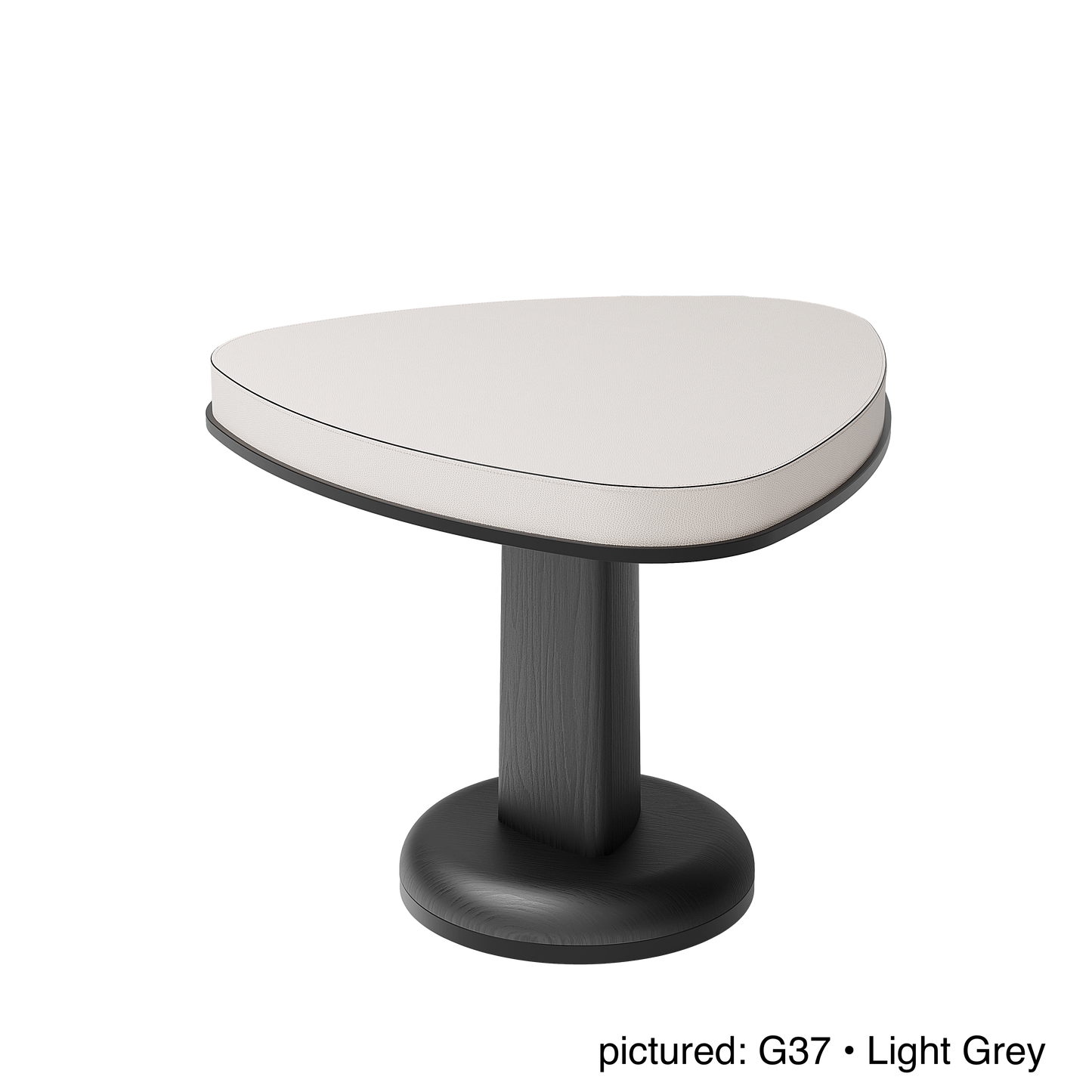 Giobagnara | Rockwell Side Table Leather: Leather-covered side table with wooden base | Furniture / Side Tables & Bar Tables | 2Jour Concierge, your luxury lifestyle shop | premium furniture for refined interiors and hospitality spaces