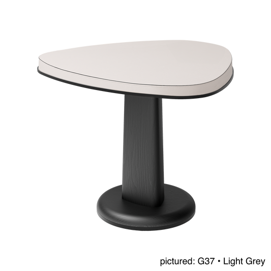 Giobagnara | Rockwell Dining Table Leather: Leather-covered dining table with wooden base | Furniture / Tables | 2Jour Concierge, your luxury lifestyle shop | premium dining furniture for refined interiors and hospitality spaces