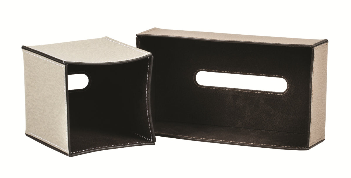Giobagnara Ready Leather Tissue Holder | Elegant and Functional Design | Available in Various Shapes | Explore a Range of Luxury Home Accessories at 2Jour Concierge, #1 luxury high-end gift & lifestyle shop