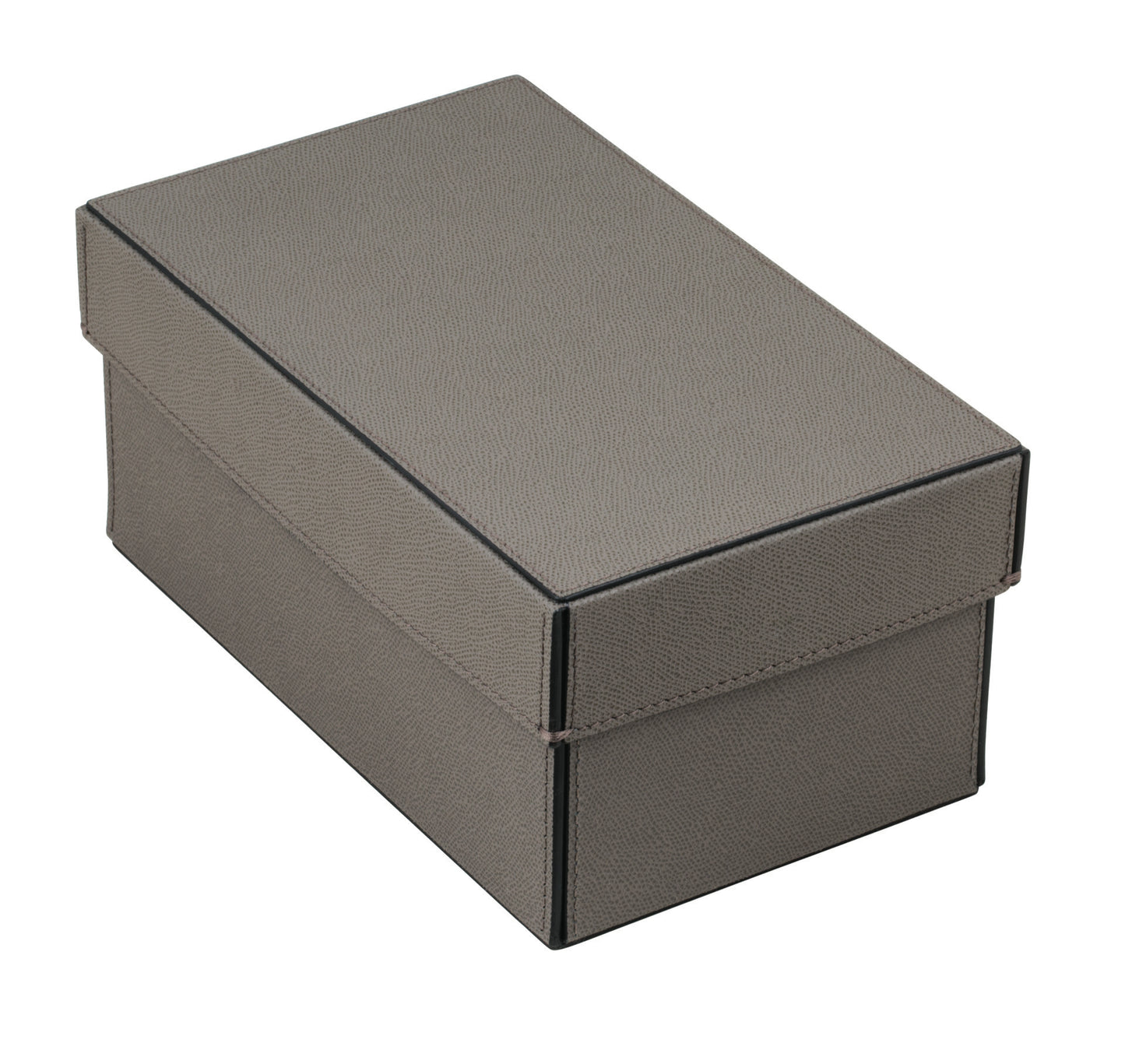 Marea Leather Basket with Lid