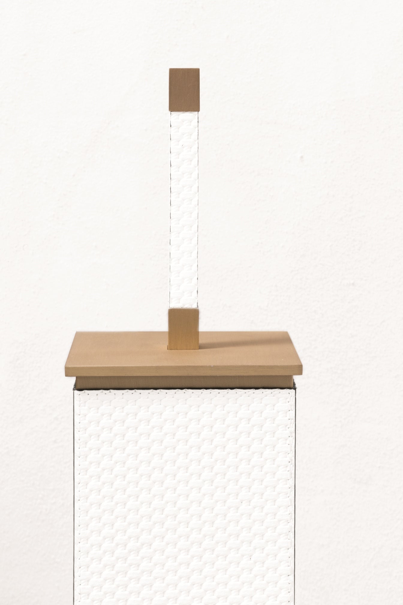 Giobagnara Firenze Toilet Brush | Leather-Covered Wood Structure | Non-Slip Waterproof Rubber Base | Part of Firenze Bathroom Set | Perfect for Yacht Decor | Available exclusively at 2Jour Concierge, the premier destination for luxury lifestyle items