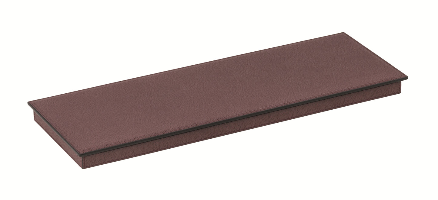Giobagnara Drop Stand | Leather-covered metal stand with iron core for secure magnetic anchoring of Drop vases, enabling seamless compositions | Home Decor / Display Stands | 2Jour Concierge, your luxury lifestyle shop