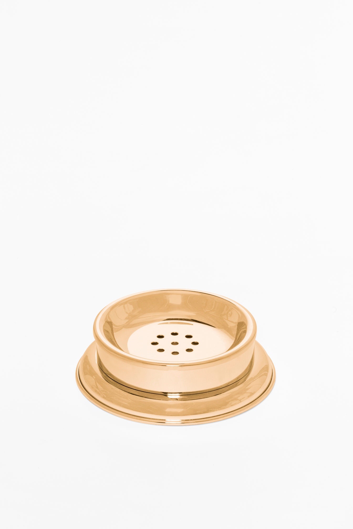 Giobagnara Dubai Metal Soap Bowl | Part of Dubai Bathroom Collection | Luxurious Bath Accessories | Crafted with High-Quality Metal | Elegant and Functional Design | Explore the Dubai Bathroom Collection at 2Jour Concierge, #1 luxury high-end gift & lifestyle shop