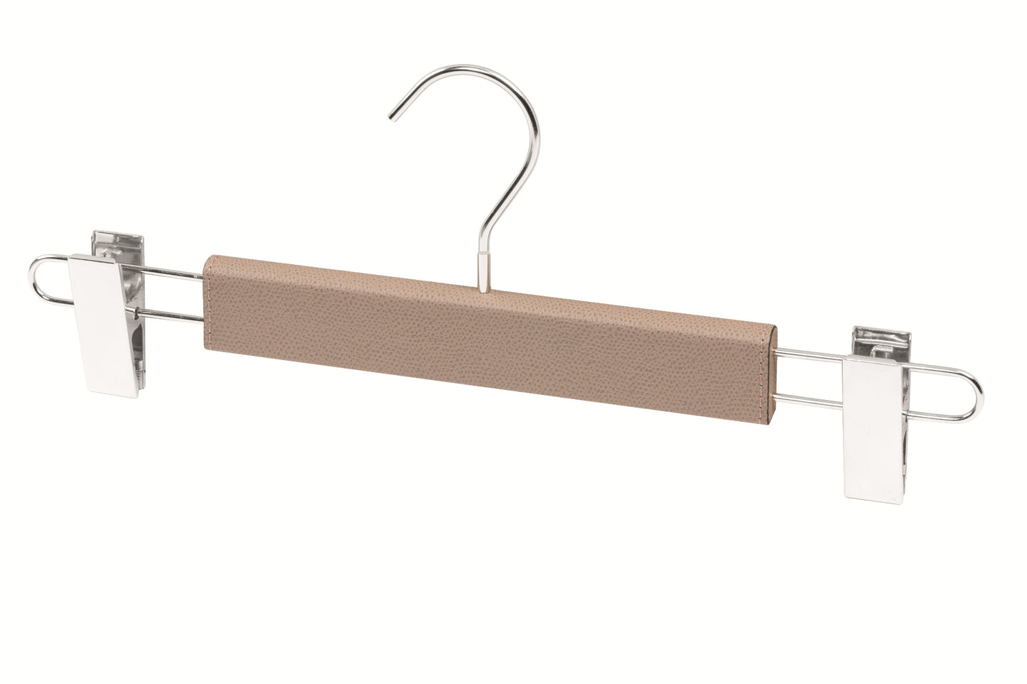 Giobagnara Scott Man / Woman Flat Leather-Covered Wood Hanger | Stylish Wardrobe Accessories, Elegant Closet Organization & Gift Items | 2Jour Concierge, #1 luxury high-end gift & lifestyle shop