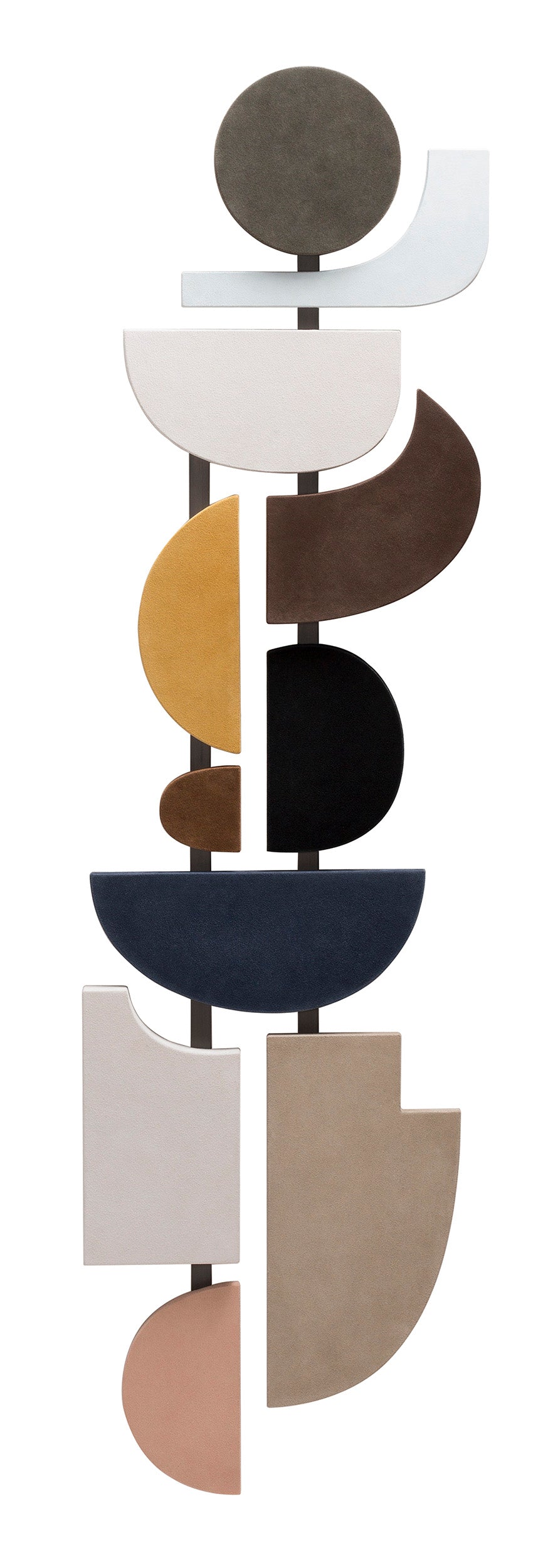 Giobagnara x Stéphane Parmentier: Suede-Covered Wood Tabou Parete Artwork | Stylish Wall Decor, Elegant Art Piece & Home Accent | 2Jour Concierge, #1 luxury high-end gift & lifestyle shop