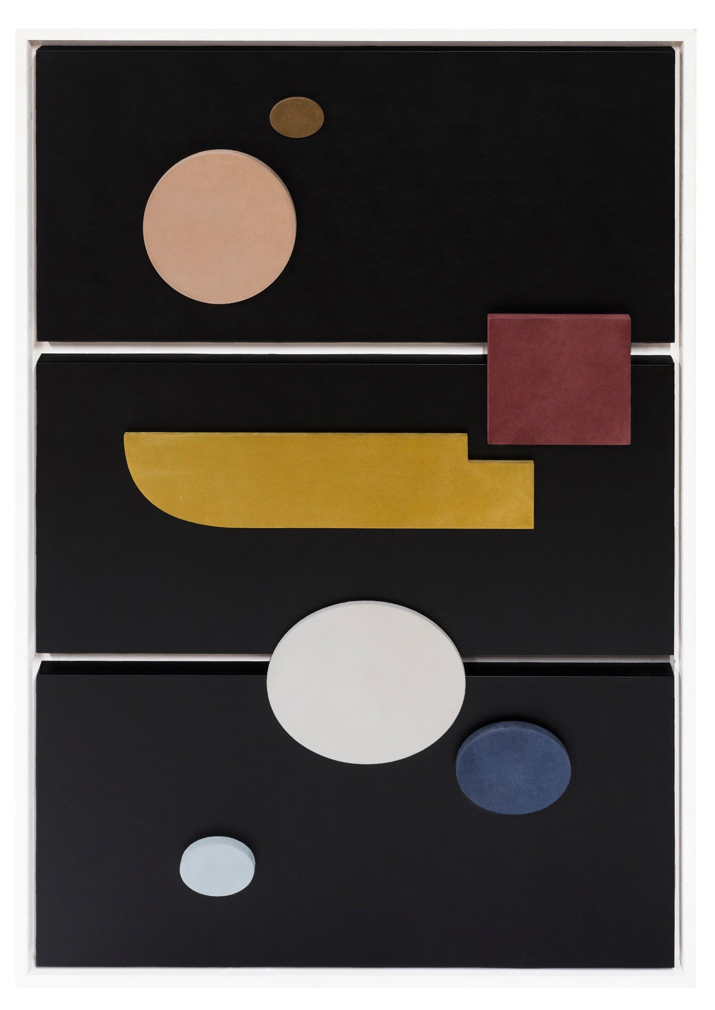 Giobagnara x Stéphane Parmentier: Tabou Cornice Suede-Covered Wood Wall Sculpture in Nappa Leather Frame | Contemporary Wall Art, Stylish Sculpture & Home Decor | 2Jour Concierge, #1 luxury high-end gift & lifestyle shop
