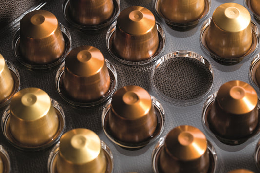 Giobagnara Luna Box for Nespresso Capsules | Leather-Covered Wood Structure with Hinged Lid | Stylish and Functional Design | Accommodates 30 Nespresso Capsules | Explore a Range of Luxury Coffee Accessories at 2Jour Concierge, #1 luxury high-end gift & lifestyle shop