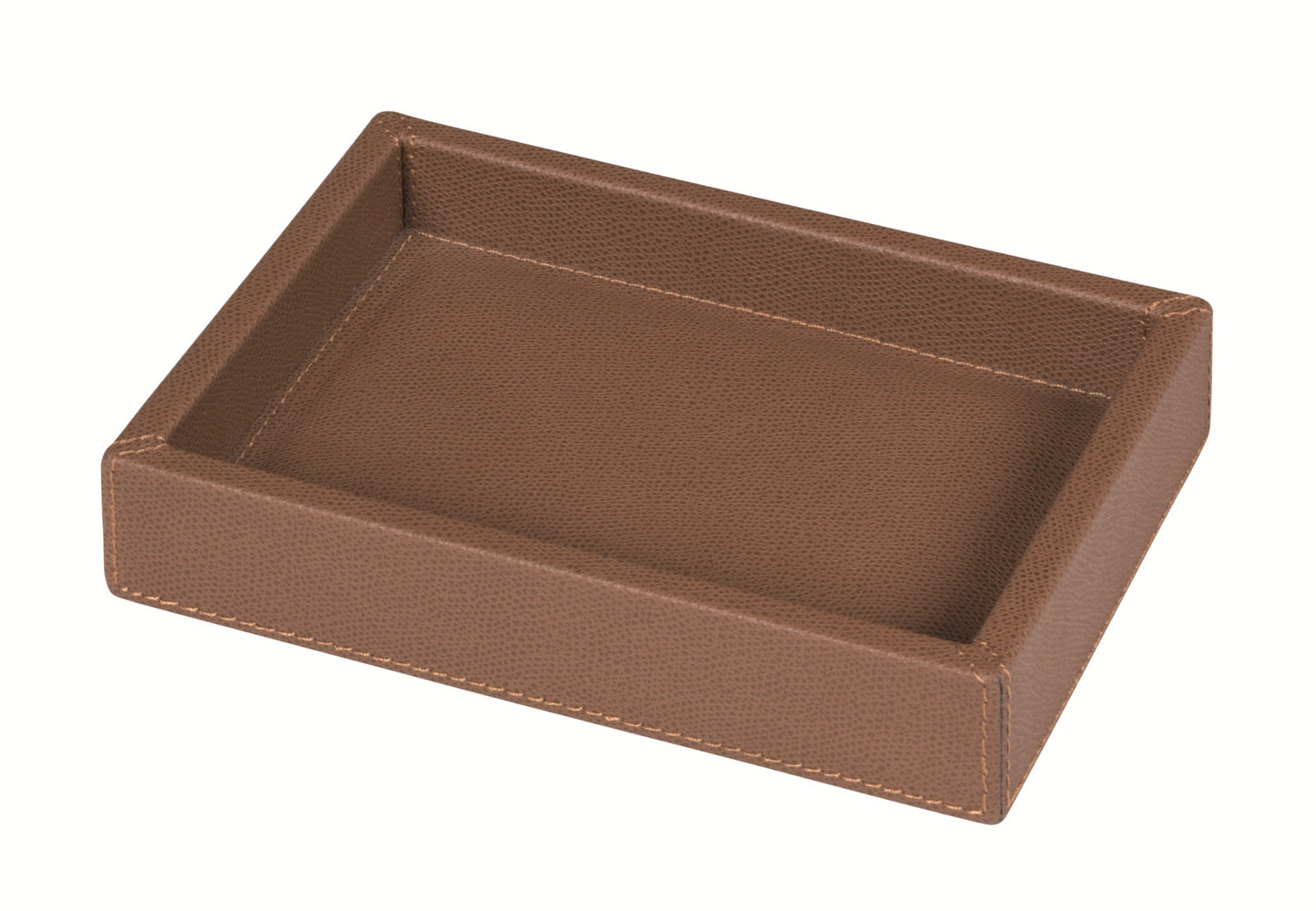 Soft Valet Tray by Giobagnara | Leather-covered wood structure with padded surface | Available in shapes: square, rectangular, long rectangular | Home Decor and Serveware | 2Jour Concierge, your luxury lifestyle shop