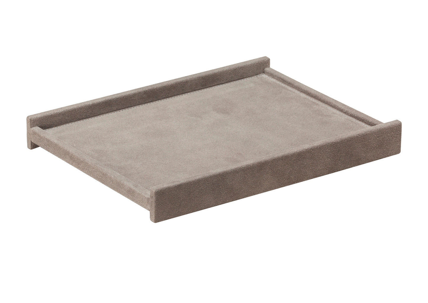 x Stephane Parmentier Enzo Rally Leather-Covered Valet Tray Rectangular Medium