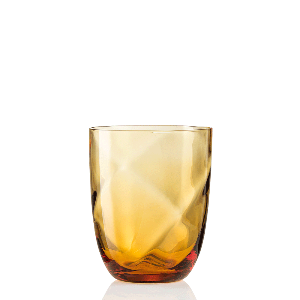Idra Textured Murano Glass Tumbler, Lente