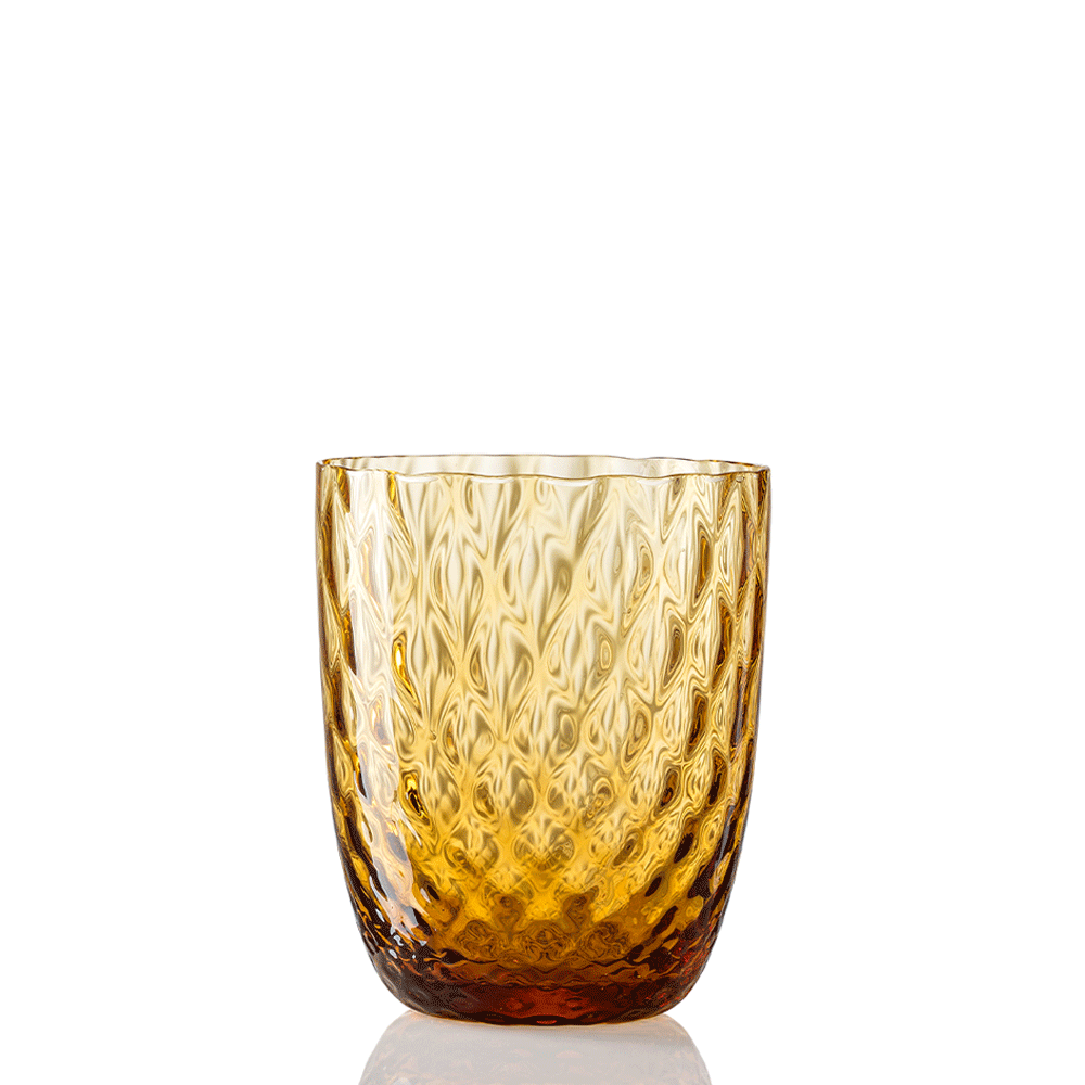 Idra Textured Murano Glass Tumbler, Balloton