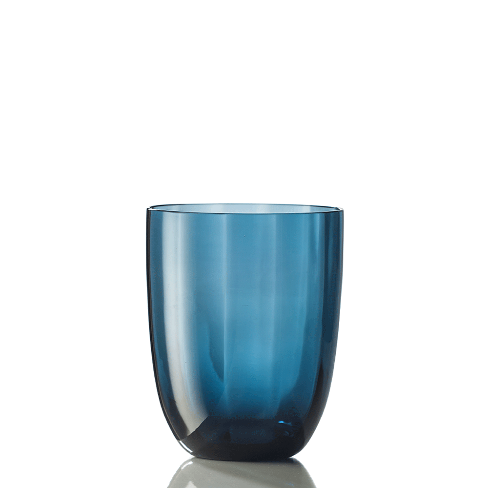 Idra Textured Murano Glass Tumbler