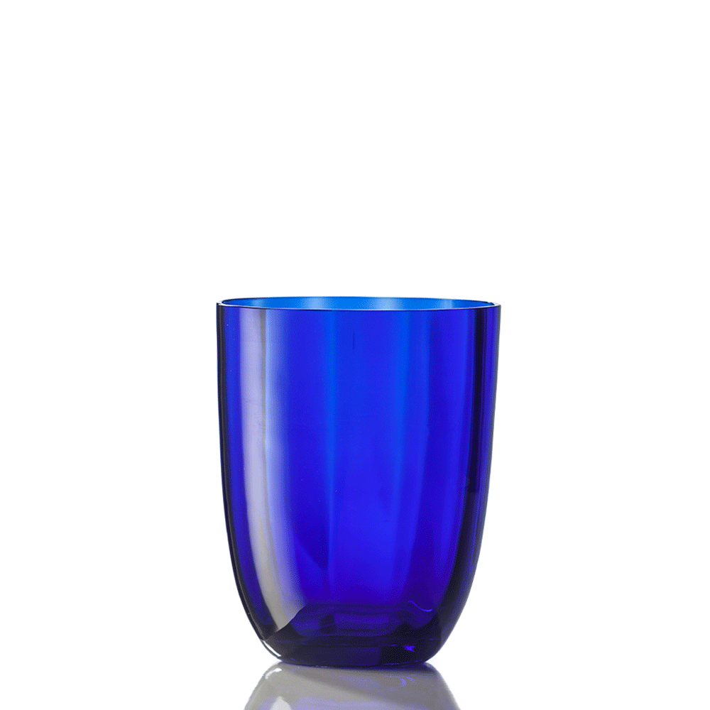 Idra Textured Murano Glass Tumbler