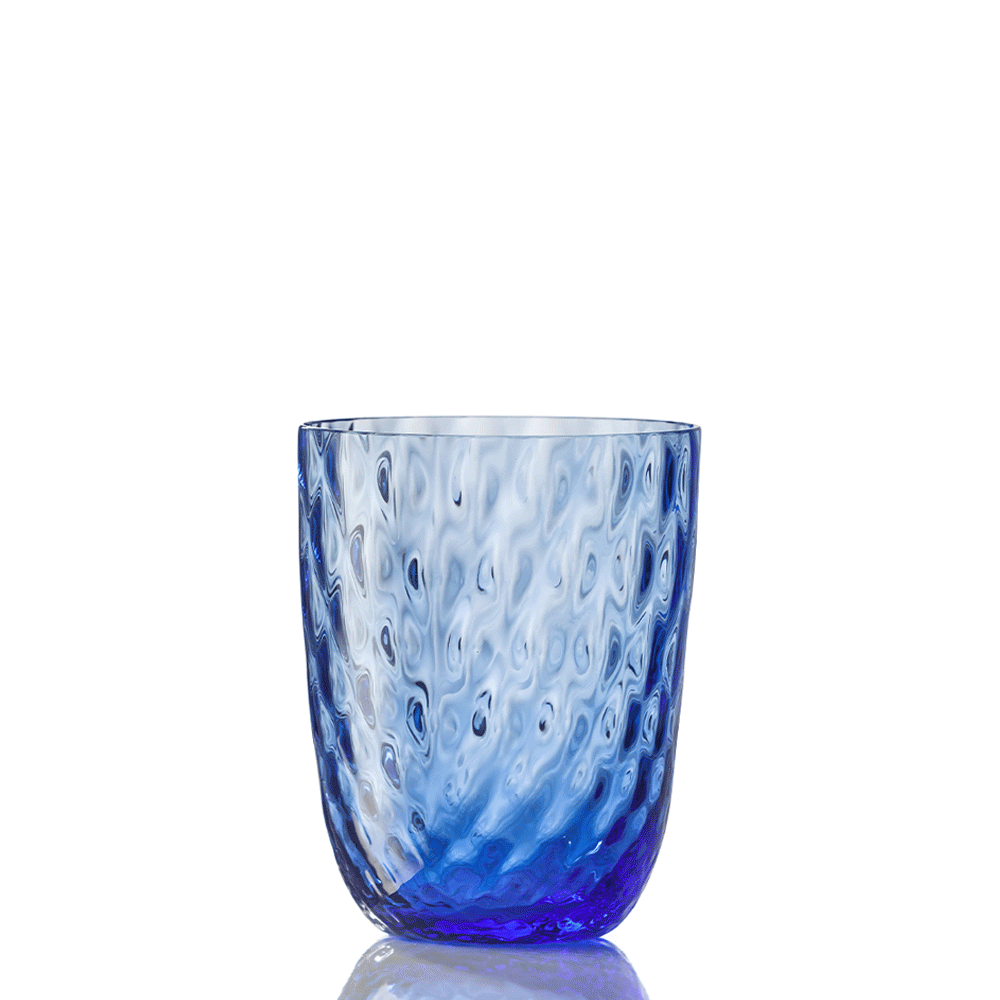 Idra Textured Murano Glass Tumbler, Balloton