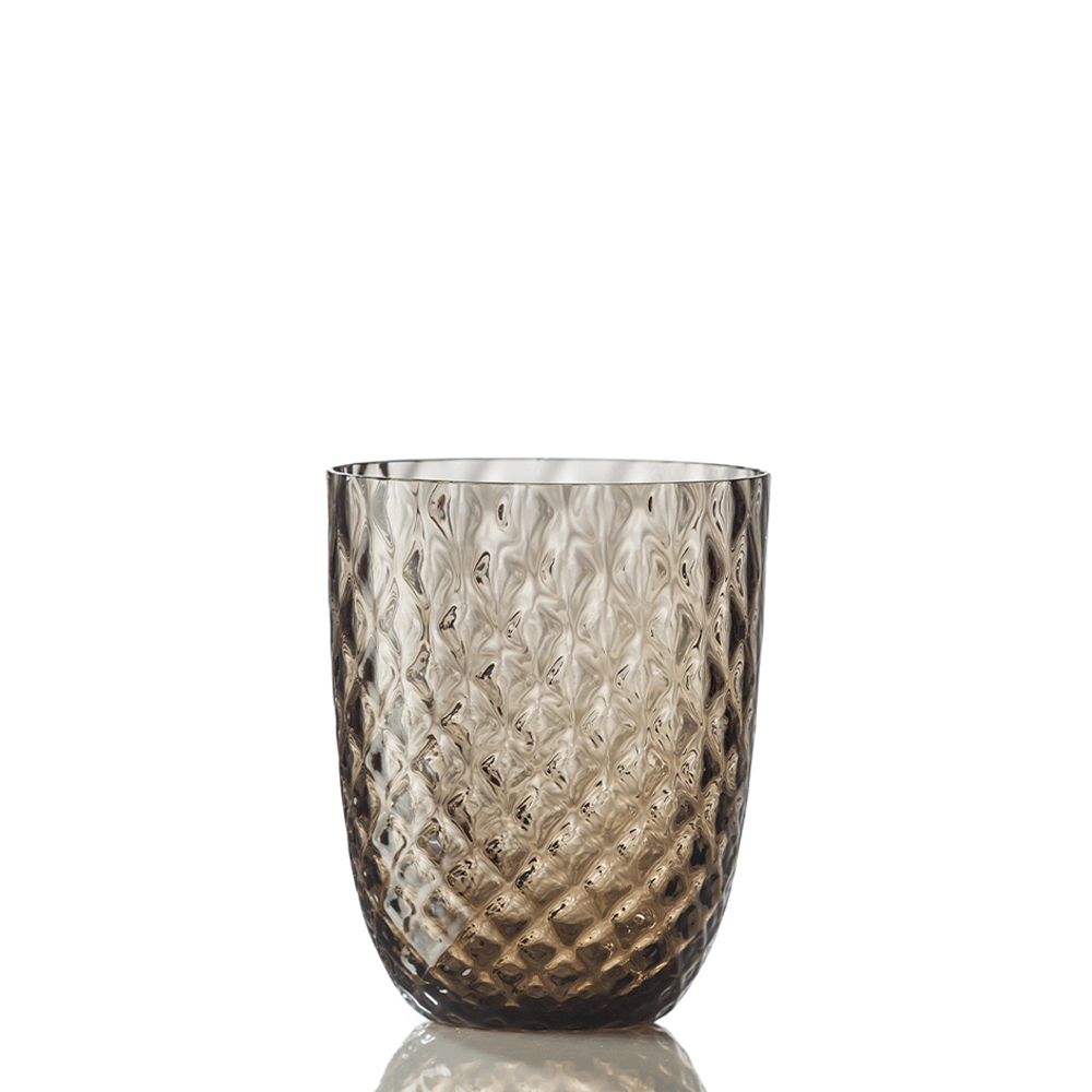 Idra Textured Murano Glass Tumbler, Balloton