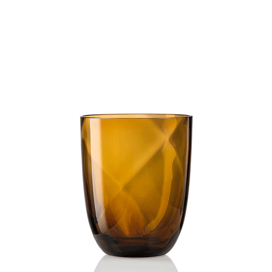 Idra Textured Murano Glass Tumbler, Lente