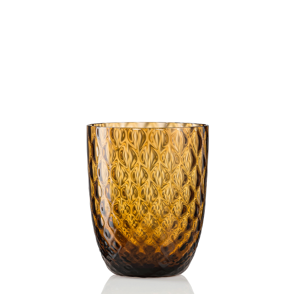 Idra Textured Murano Glass Tumbler, Balloton