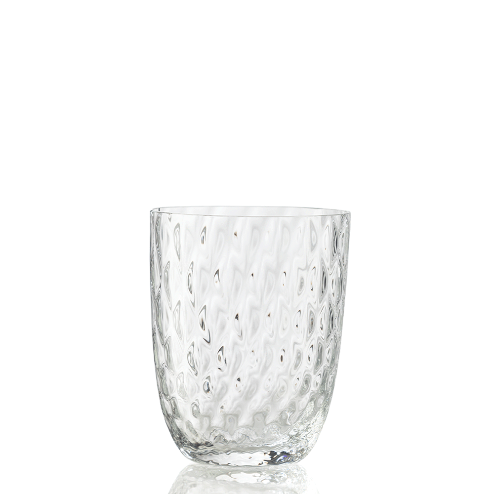 Idra Textured Murano Glass Tumbler, Balloton